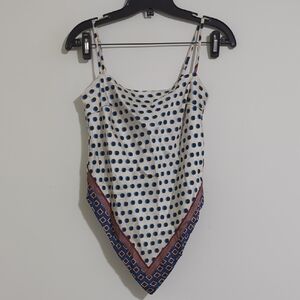 Polka Dot Spaghetti Strap Top
